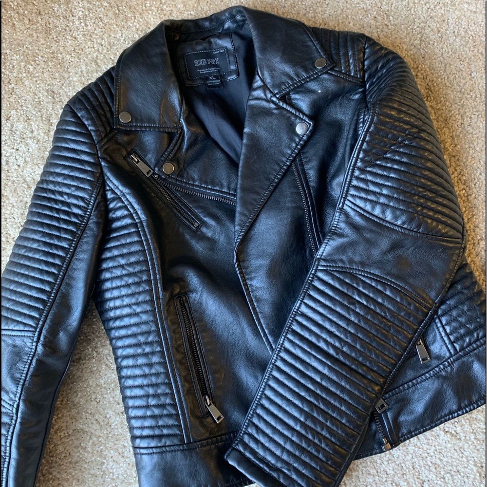 Leather jacket